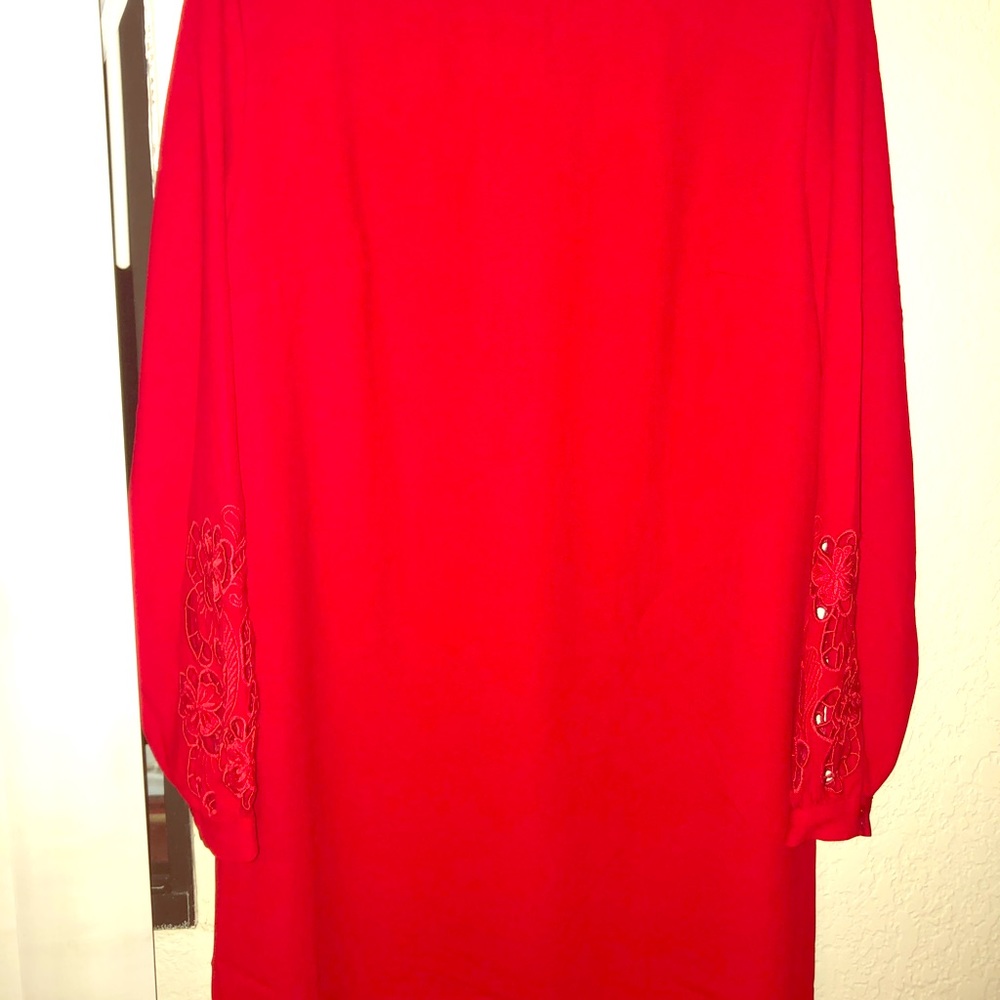 Red dress